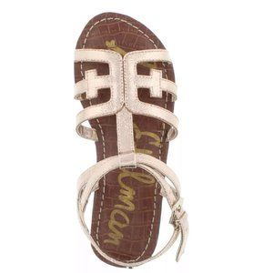 NWOT Gold Little Girls Gigi Cara Sandal Sz 3